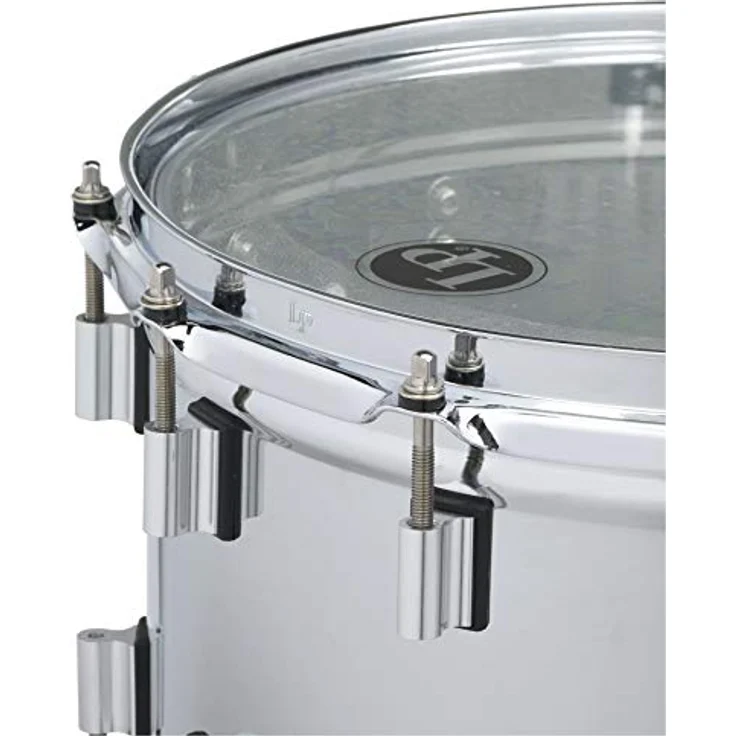 LP 14"x 8,5" Banda Snare Drum, geriffelter Stahlkessel mit 42-spiraligem Snare Teppich, Drop-Style Snare Abhebung – Bild 6
