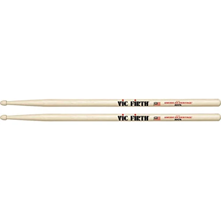 Vic Firth AH7A American Heritage - Maple, Drumsticks aus ausgesuchtem Ahornholz mit tropfenförmiger Spitze, 39,37 cm Länge, 1,37 cm Durchmesser – Bild 1