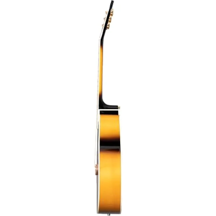 Epiphone J-200 EC Studio VS, Jumbo Westerngitarre mit massiver Fichten Decke, Ahorn Korpus, Cutaway und Vintage Sunburst – Bild 6