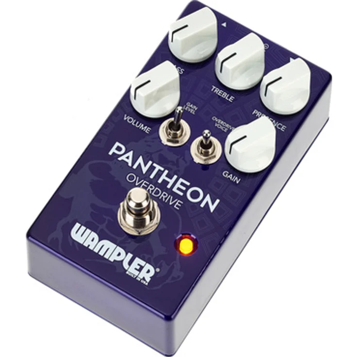Wampler Pantheon Overdrive, transparentes Overdrive-Pedal mit Bass-, Treble-, Presence-, Volume- und Gain-Reglern, made in USA – Bild 1