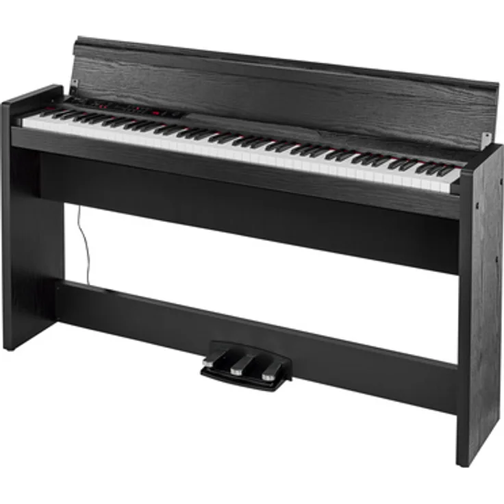 Korg LP-380U RWBK, Digitalpiano mit 88 RH3 Tasten, 30 Sounds, USB Audio/MIDI, Rosenholz-Schwarz