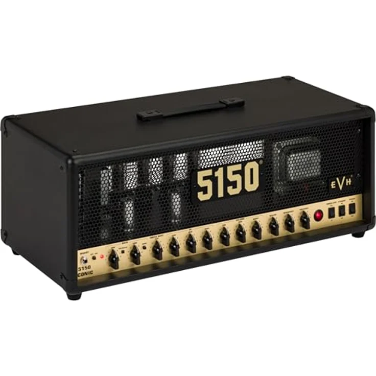 Evh 5150 Iconic EL34, 80W Röhren Topteil Verstärker für E-Gitarre, schwarz – Bild 3
