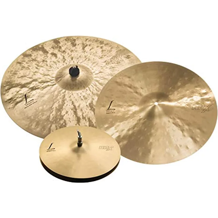 Sabian 15005XLN HHX Legacy Pack, Schlagzeugbecken-Set mit 15" HHX Legacy Hi-Hats und 19" HHX Legacy Crash