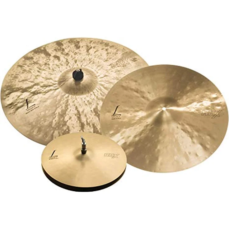 Sabian 15005XLN HHX Legacy Pack, Schlagzeugbecken-Set mit 15" HHX Legacy Hi-Hats und 19" HHX Legacy Crash