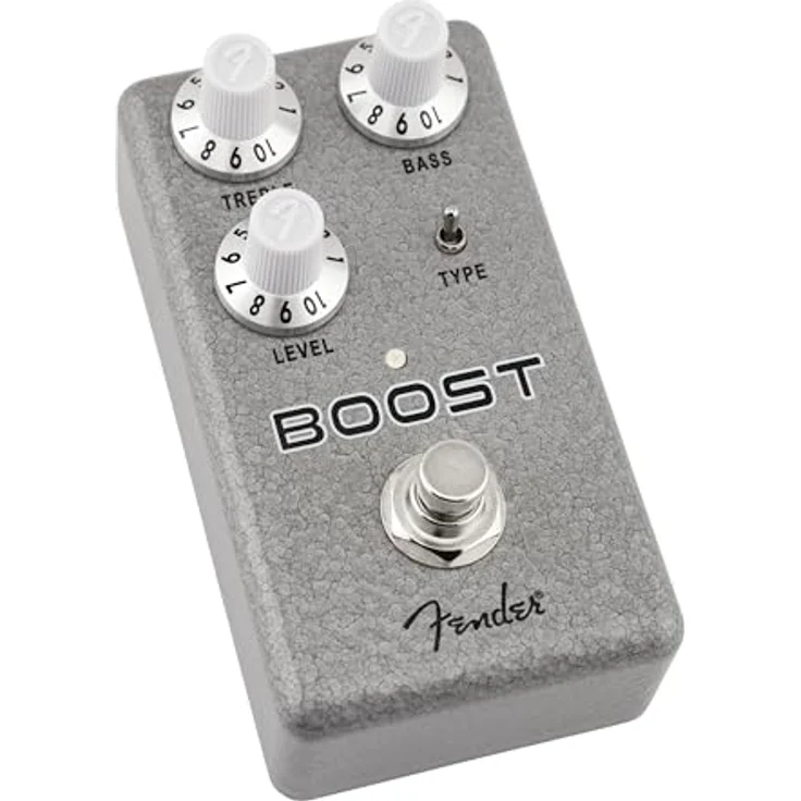 Fender Hammertone Boost, Overdrive-Pedal für E-Gitarre mit JFET Boost, kompakt, 62 x 112 x 56 mm, 250 g – Bild 4