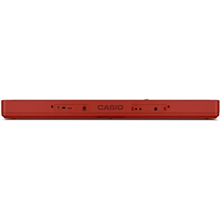Casio Casiotone CT-S1RD, Piano-Keyboard mit 61 anschlagdynamischen Tasten, 61 Sounds, rot – Bild 5