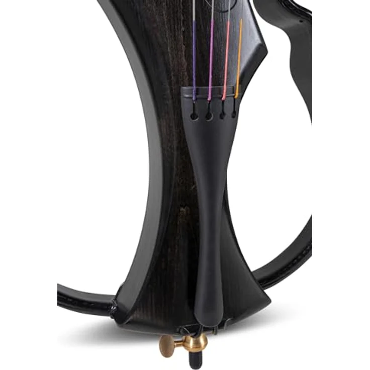 GEWA E-Cello Novita 3.0-4/4, elektronisches Cello mit Carbonrahmen, Massivholz-Korpus und Preamp-System, schwarz, Made in Germany – Bild 5