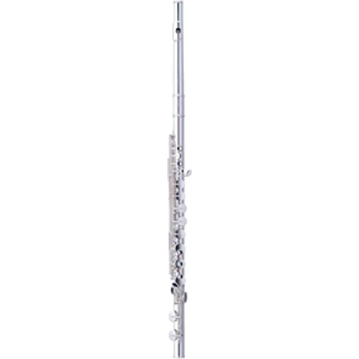 Pearl Flutes PFA 207 ES Alto Flute, Altquerflöte in G mit Sterling Silber Kopfstück, geschlossene Klappen und E-Mechanik, inkl. Koffer und Nylontasche