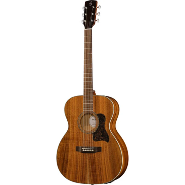 Harley Benton CLO-65AE NT, Westerngitarre mit massiver Akazien Decke, X-Bracing, HB-03 Pickup System und natürlichem satiniertem Finish
