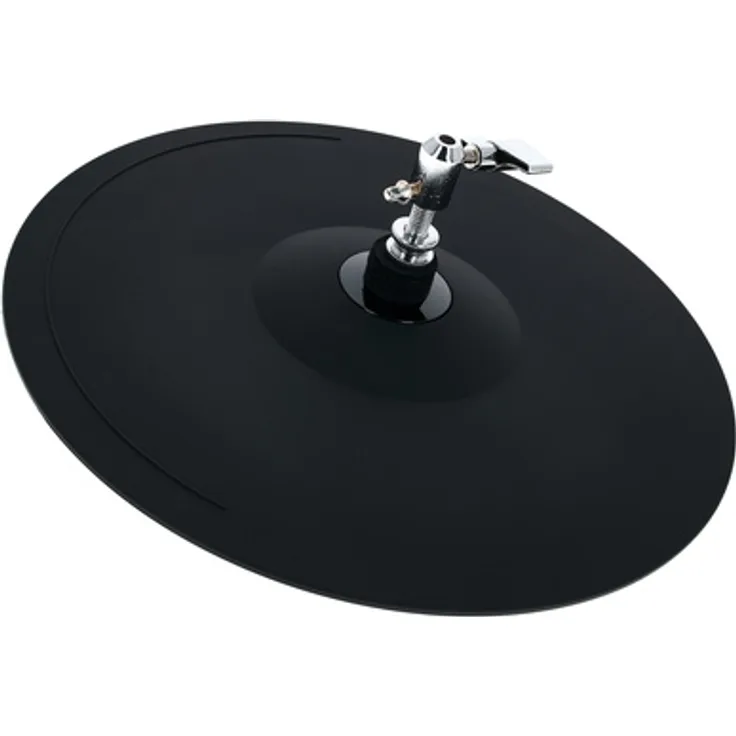 Millenium CH-13 13" Hi-Hat Pad, Zwei-Zonen Hi-Hat Pad mit Clutch und Controller, schwarz