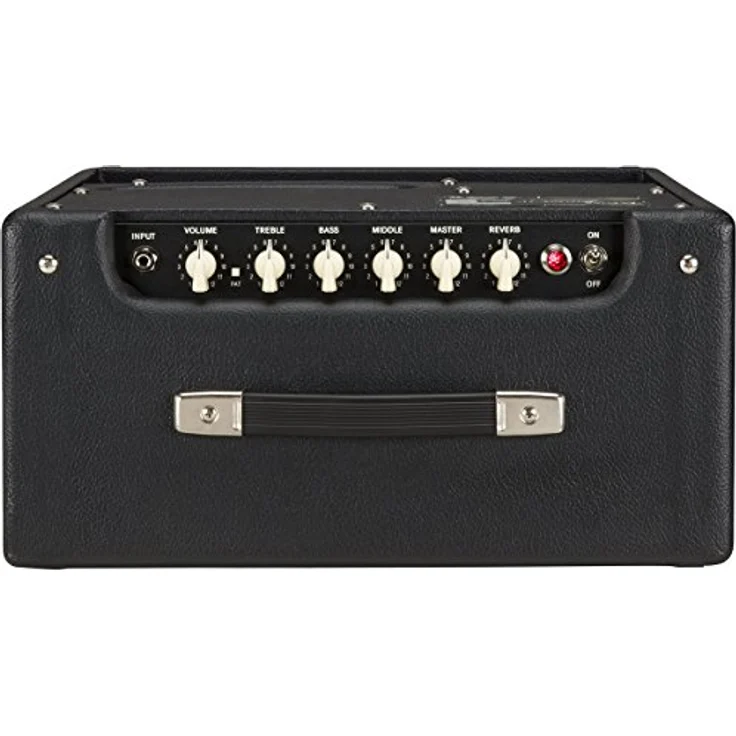 Fender Blues Junior IV, E-Gitarren-Combo 15 Watt mit Celestion A-Type Lautsprecher, schwarzes Textured Vinyl – Bild 3