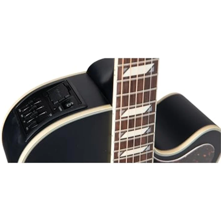 Takamine GN73CE SB, NEX-Western-Gitarre mit Cutaway, massive Fichtendecke, Satin Black – Bild 3