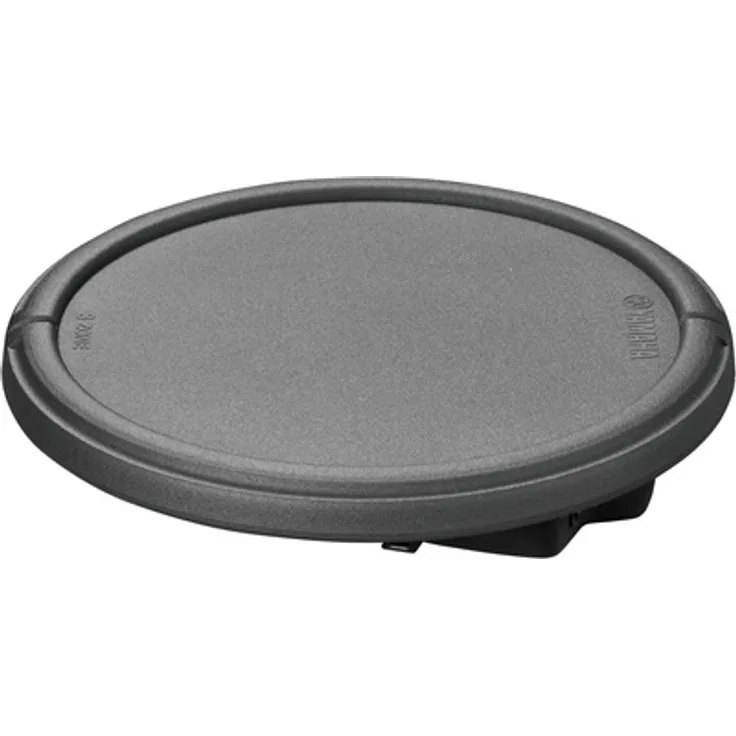 Yamaha TP70S 7,5" Snare Drum Pad, 3-Zonen Pad mit Zweigeteiltem Rand für Rimshots und Rimclicks, Gummipad, inklusive Stereo Kabel