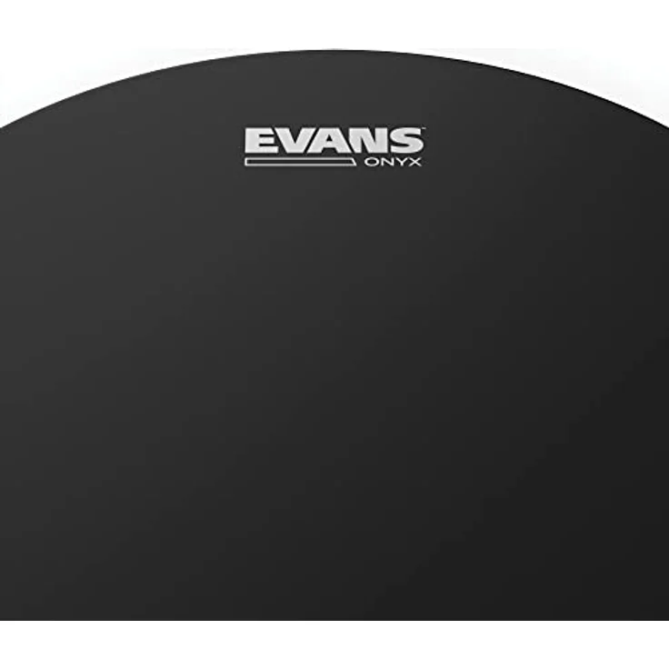 Evans 08" Onyx Black Tom Tom Fell, 2-lagig mit Microlack-Beschichtung für tiefen Frequenzbereich, schwarz – Bild 2