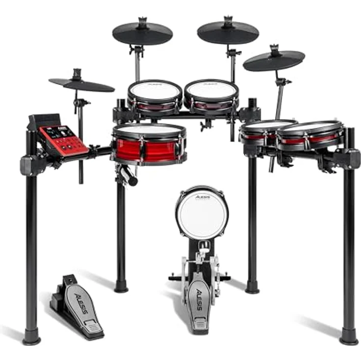 Alesis Nitro Pro XL, E-Drum Kit mit Mesh Heads, 10" Snare, 4x 8" Toms, Bluetooth Audio und 551 Sounds – Bild 18