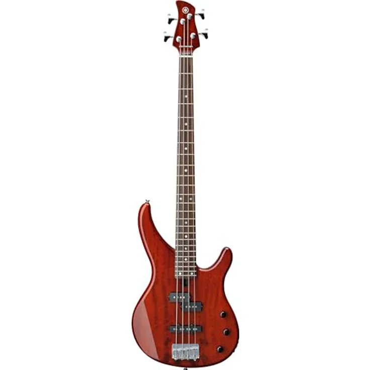 Yamaha TRBX 174EW RB, E-Bass 4-saitig mit Mahagoni Korpus, Mango Decke und Palisander Griffbrett, Farbe: Root Beer