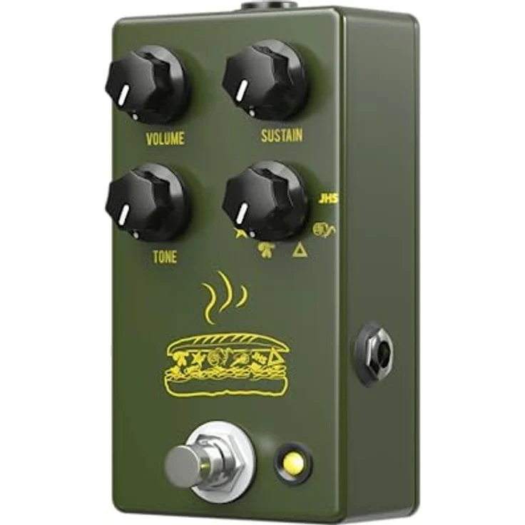JHS Pedals Muffuletta, Multi-Mode Distortion/Fuzz Effektpedal mit 6 Big Muff Sound-Modi, True Bypass, analog-digital kombiniert, Made in USA – Bild 3