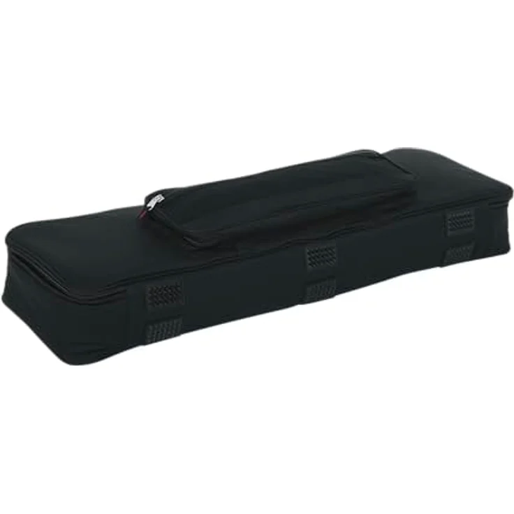 Gator GKB-61 Slim, Keyboardtasche aus robustem Nylon für 61 Tasten Keyboards, schwarz – Bild 3