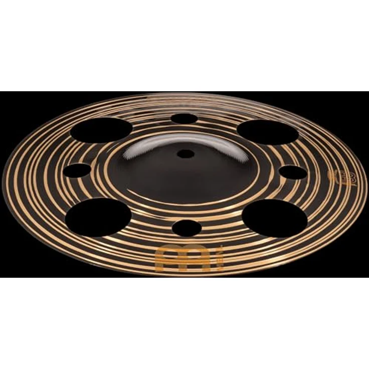 Meinl 10" Classics Custom Dark Trash Splash, explosives Schlagzeugbecken aus B12 Bronze, Natural Finish – Bild 4