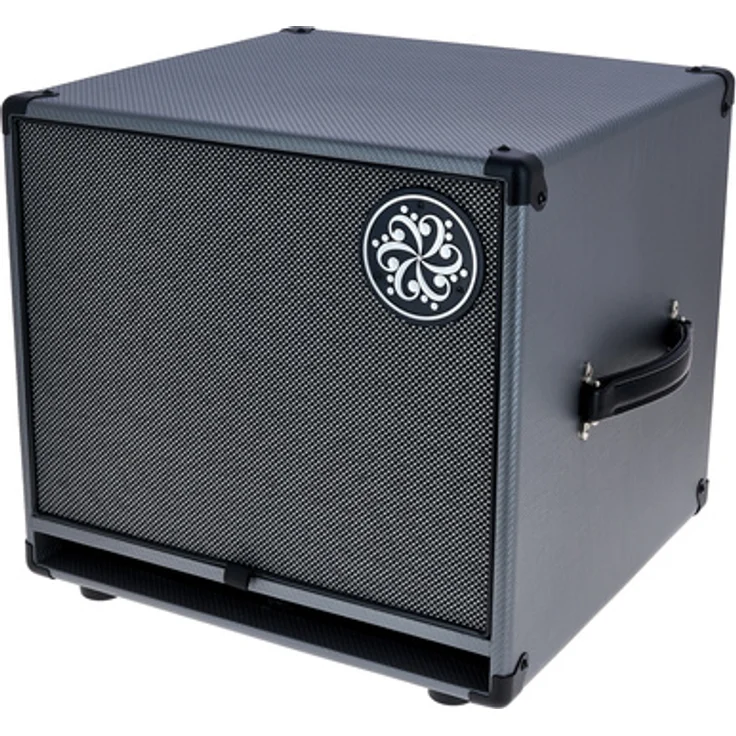 Darkglass DG112N Bass Cab, E-Bass Lautsprecherbox mit 12" Neodymium Lautsprecher, Carbon-Finish, 12,5 kg