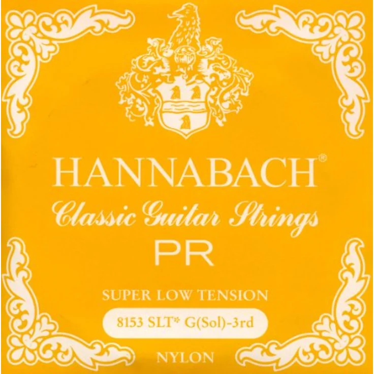 Hannabach Saiten für Klassikgitarre Serie 815 Super Low Tension Silver Special, nickel- und anlaufgeschützt, hochwertige Allzweck-Saite, Made in Germany