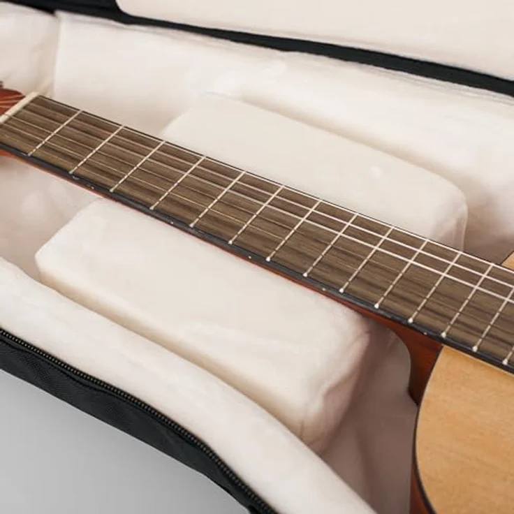 Gator G-PG Classic Guitar, Gitarrentasche der ProGo Ultimate Serie mit 25 mm Polsterung, Schwarz, inkl. Regenhülle und mehreren Taschen – Bild 9