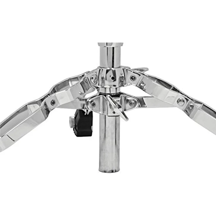 Mapex SF1000 Falcon Snare Stand, Schlagzeugständer mit zentraler Winkelverstellung durch Omni-Ball System, Chromfinish, rutschfeste Gummifüße mit Spikes – Bild 4