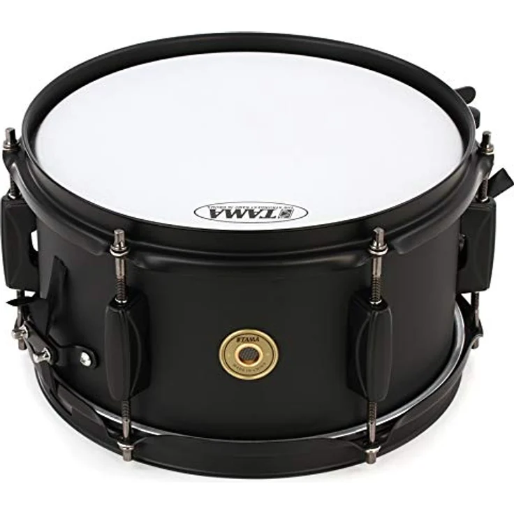 Tama Metalworks Black Steel Snare 10"x5,5", Snare Drum aus schwarzem Stahl mit sorgfältiger Verarbeitung – Bild 1