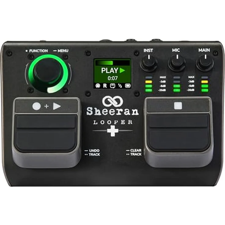 Sheeran Loopers Looper +, Looper Pedal mit 4 Modi, 32-Bit-Audio und 128 Speicherplätzen – Bild 1
