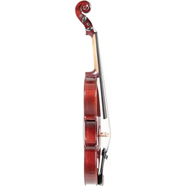 Gewa Pure Violinset HW 4/4, Violingarnitur mit massiver Fichtendecke und Ahornboden, dunkelrotbrauner Lack, inklusive Leicht-Etui und Massaranduba-Bogen – Bild 3