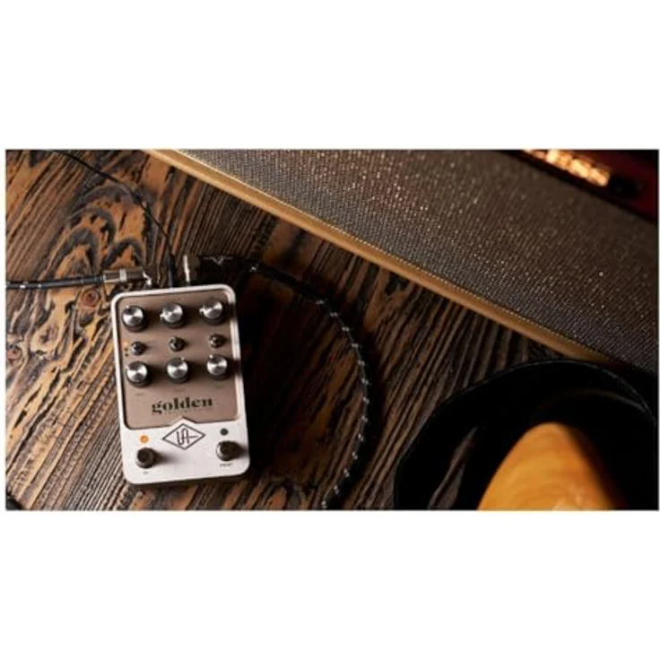 Universal Audio UAFX Golden Reverberator, Stereo Reverb Pedal mit Spring, Plate und Vintage Digital Effekten, Preset speicherbar, USB-C für Updates – Bild 4