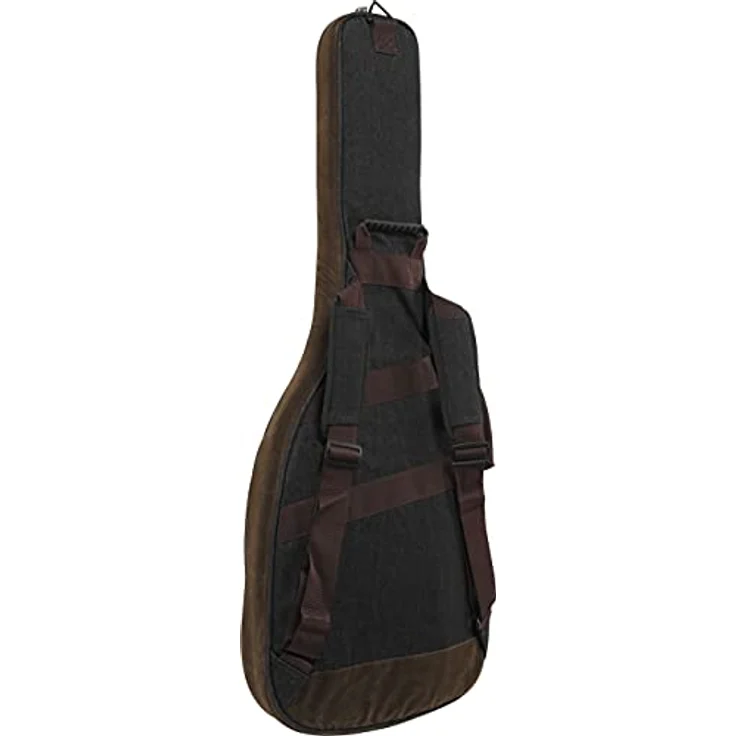 Ibanez IGB541D-BK Powerpad E-Guitar Gigbag mit 15mm Polsterung, stoßdämpfendem Powerpad und 4 Zubehörfächern, Jeans Design Schwarz – Bild 6