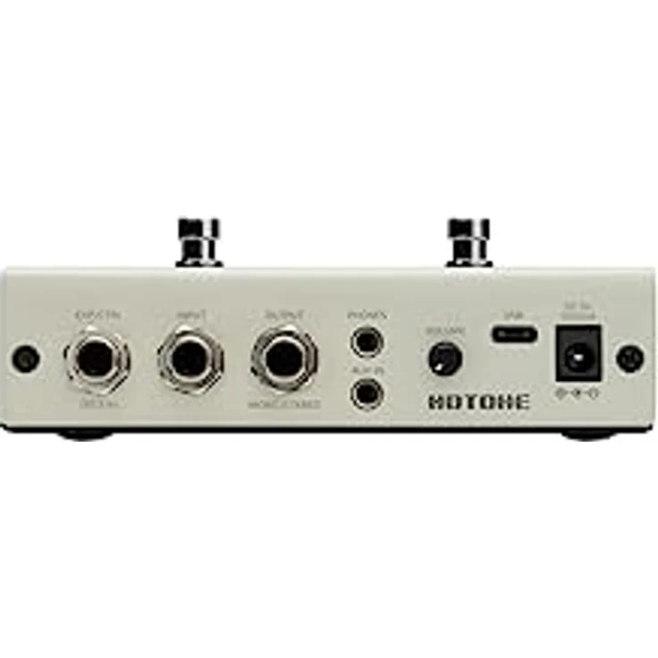 Hotone Ampero Mini Vanilla, Gitarren-Multieffektpedal mit 199 Effekten, 52 Amp Models, 50 Cab Models, 4" Touchscreen und USB-C Anschluss – Bild 3