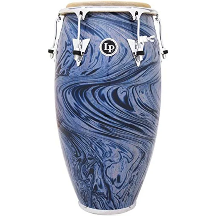 LP L559X-JM Legend 11 3/4" Conga, Siam Oak mit Chrom Hardware und Swirl Gloss Finish, hochwertige Naturfelle – Bild 2
