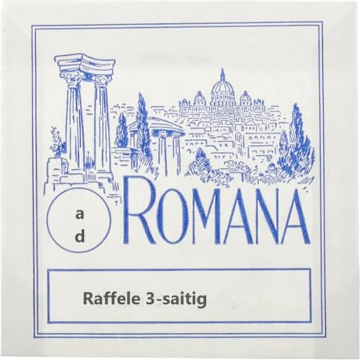 Romana Raffele Strings, kompletter Satz aus 3 Gitarrensaiten, Stahl/Bronze – Bild 2