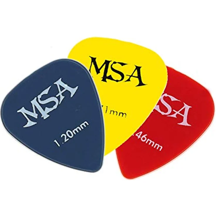 MSA Kinder E-Gitarre 1/4 Größe, Elektro-Gitarren Set in Schwarz mit 5W Verstärker, 3x Plektern und Kabel – Bild 4