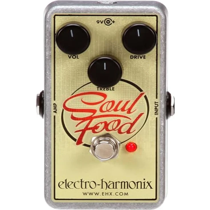 Electro-Harmonix Soul Food, Overdrive-Pedal für Gitarren mit hochwertiger Verarbeitung – Bild 1