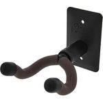 String Swing CC11K, Gitarrenwandhalter aus Metall mit schwarzem Finish, für Bass-, Elektro- und Akustikgitarren bis 47,5 mm Halsbreite