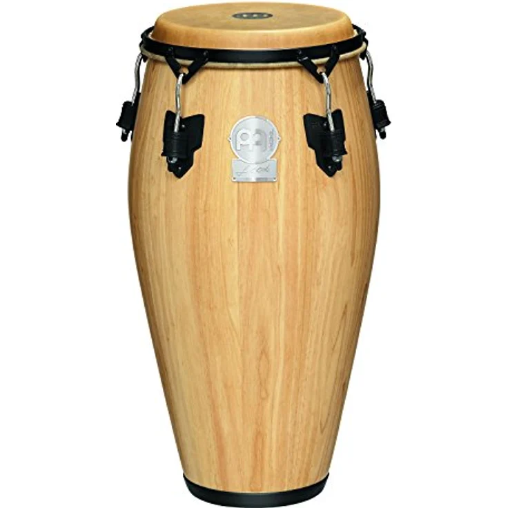 Meinl LC11NT-M Luis Conte Quinto, 11" Quinto aus Siam Oak mit True Skin Büffel Fell, natur matt lackiert, 30" Höhe, schwarze Hardware – Bild 1