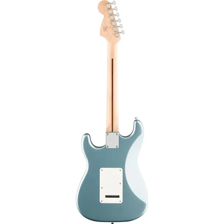 Fender Squier Affinity Strat HSS, E-Gitarre in Ice Blue Metallic mit hochwertigem HSS-Pickup-System – Bild 2