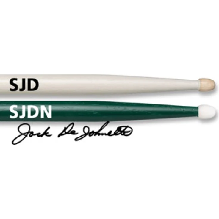 Vic Firth SJD Jack DeJohnette Signature, Drumsticks mit Holzschnitt, 414mm Länge, 14,4mm Durchmesser, ideal für Jazz und Fusion – Bild 2