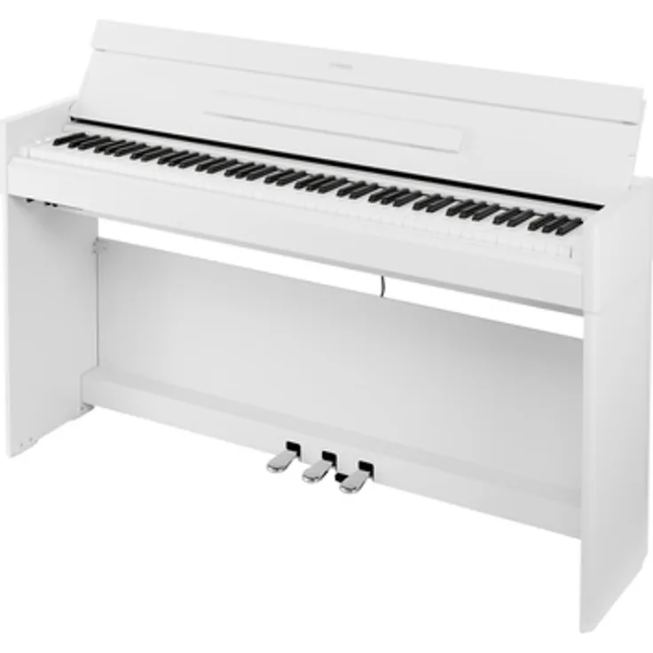 Yamaha YDP-S55 WH Arius, Digitalpiano mit 88 gewichteten Tasten, 10 Sounds, 192-stimmiger Polyphonie, weiß