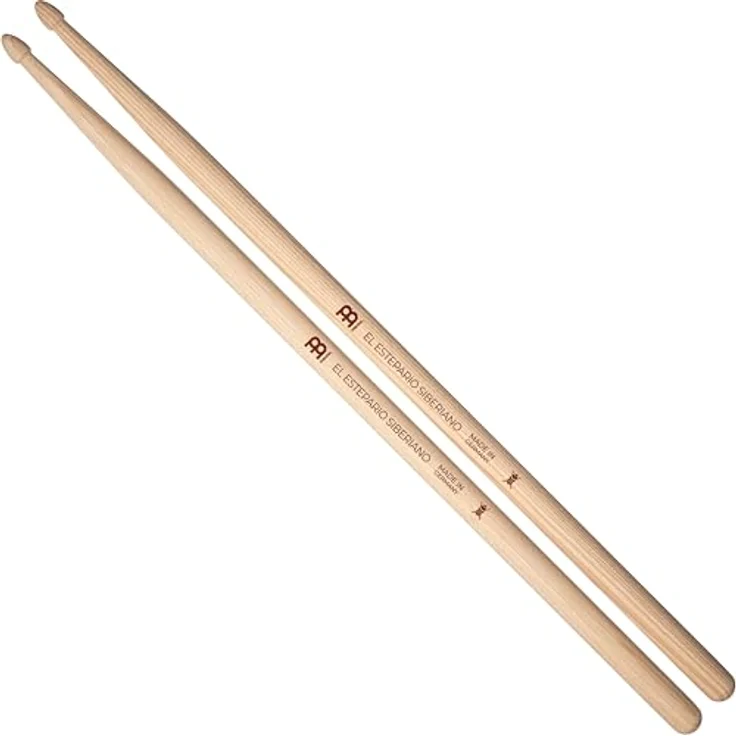 Meinl El Estepario Siberiano Signature, Drumsticks aus American Hickory, leicht, 416 mm Länge, 14,1 mm Durchmesser – Bild 1