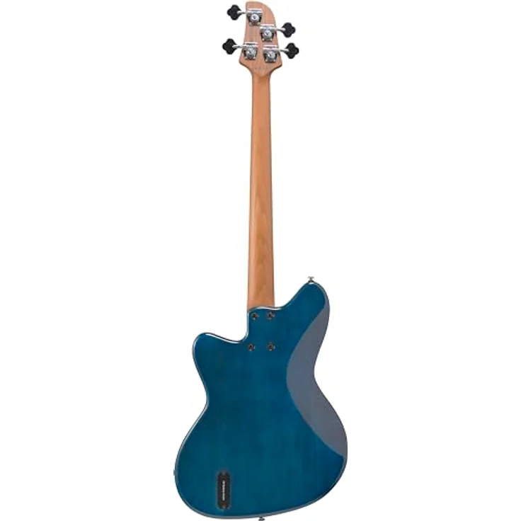 Ibanez TMB400TA-CBS, 4-saitiger E-Bass mit aktiver Elektronik, Korpus aus Pappel, Decke aus Tamo Esche, Farbe Cosmic Blue Starburst – Bild 4