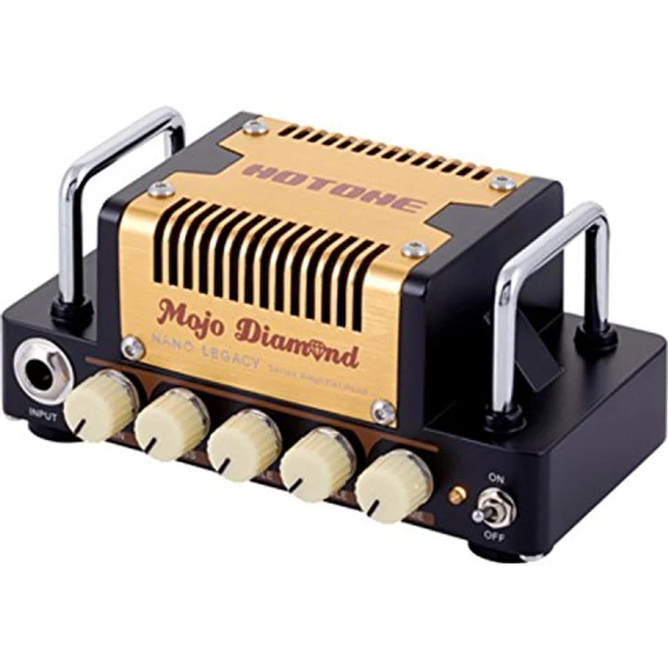Hotone Nano Legacy Mojo Diamond, Mini E-Gitarrenverstärker mit 5 Watt Leistung, Vintage American Sound, 3-Band EQ, inkl. 18V DC Netzteil – Bild 3