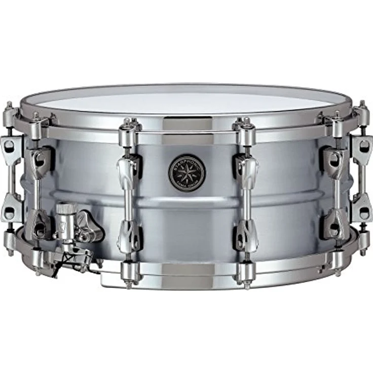 Tama PAL146 Starphonic Aluminium Snare Drum, 14"x6" mit 1,2mm nahtlosem Aluminiumkessel und Super Sensitiv Hi-Carbon Snare Teppich – Bild 2