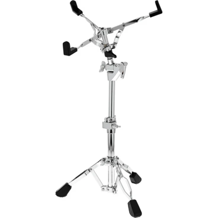 Millenium SS-803 Snare Stand, stabiler doppelstrebiger Ständer für Snares von 10" bis 14", höhenverstellbar von 49 cm bis 65 cm mit Memory Lock