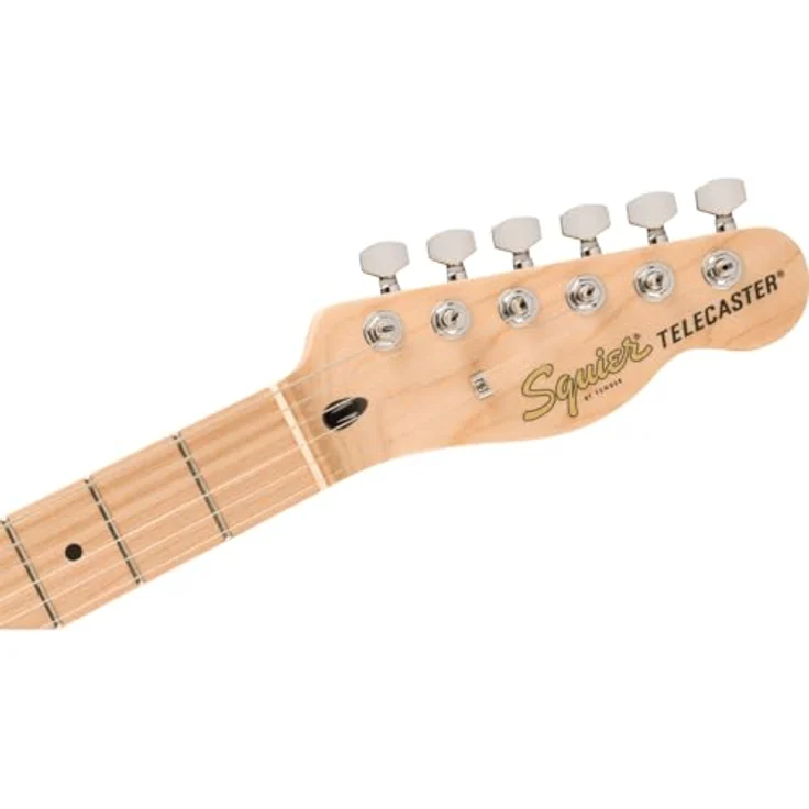 Squier Affinity Tele SH FMT MOC, E-Gitarre mit Pappel Korpus, Riegelahorn Decke, Ceramic Single-Coil und Humbucker, Farbe Mocha – Bild 6