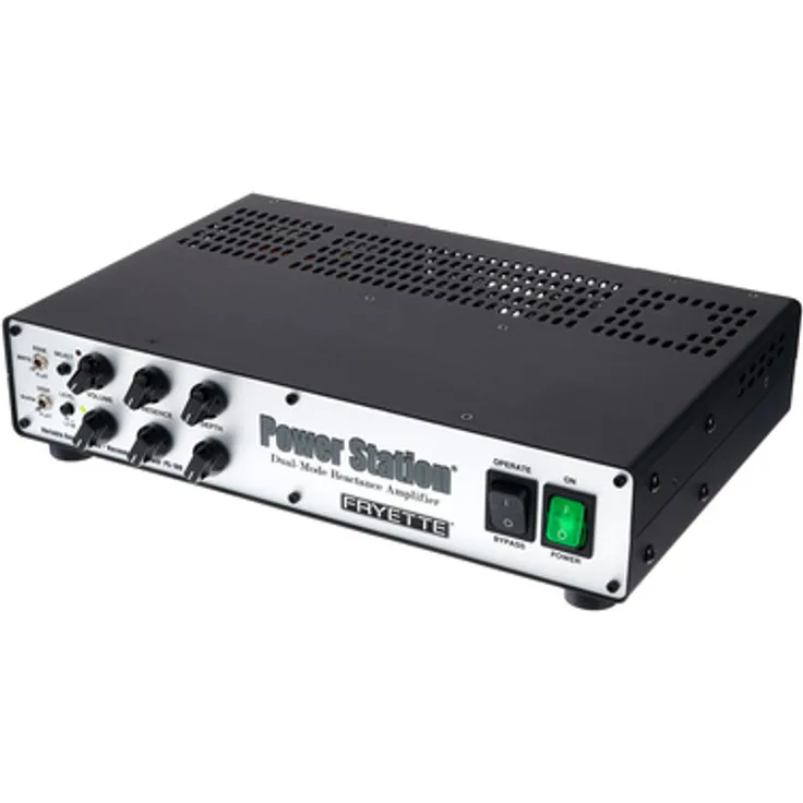 Fryette Power Station 100, Dual-Mode Reactance Amplifier mit 100 W Röhrenleistung, schwarz