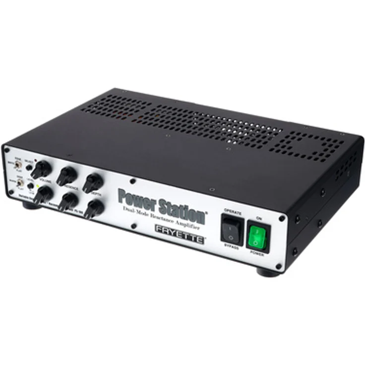 Fryette Power Station 100, Dual-Mode Reactance Amplifier mit 100 W Röhrenleistung, schwarz